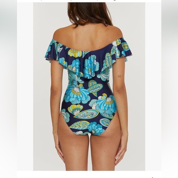 Trina Turk Navy Swimwear - Picture 8 of 9